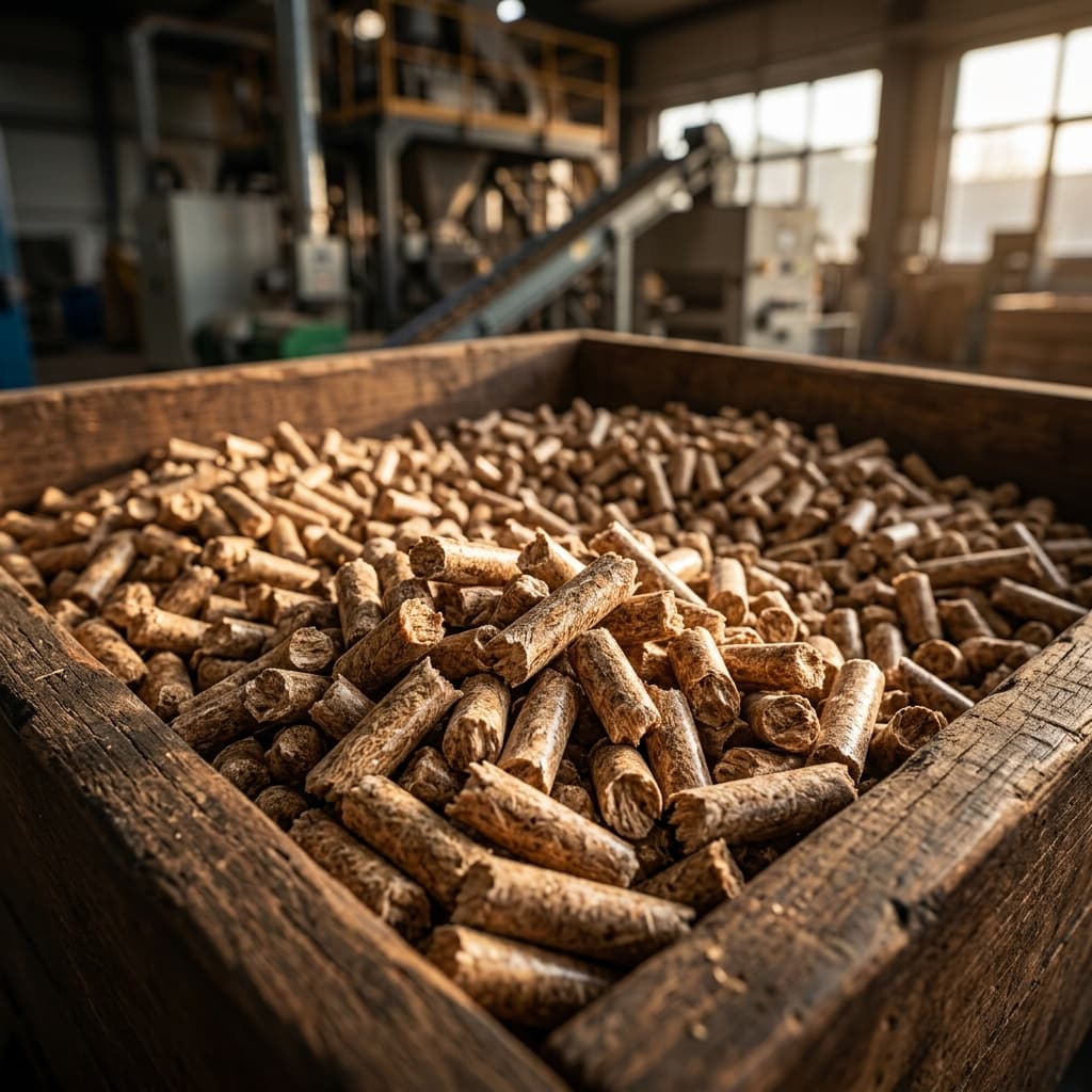 Premium industrial biomass pellets manufacturer in Ahmedabad, Gujarat — Bharat Bio Industries